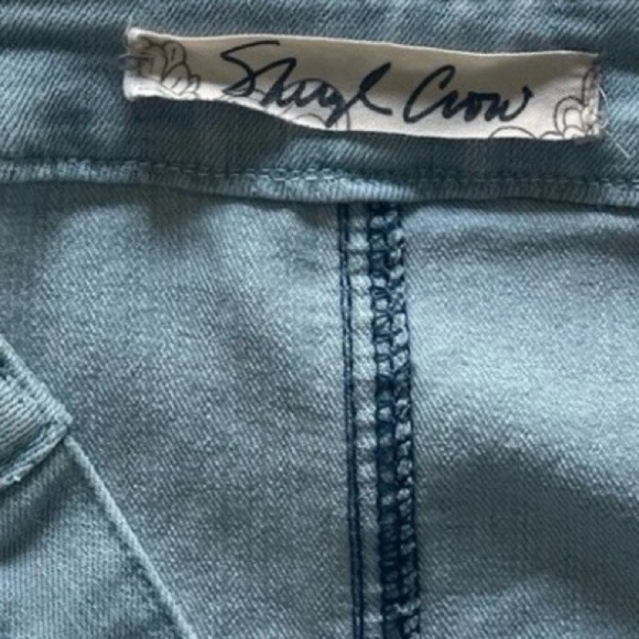 Sheryl Crow Vintage Blue Denim Button-Down Skirt - Picture 4 of 4